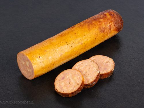 Productfoto De Urker Poelier Kip Grillworst Kaas