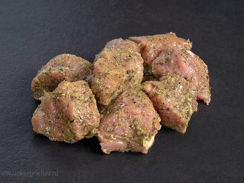 Varkenshaas Blokjes Gekruid