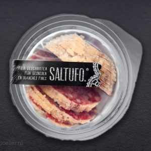 Saltufo gesneden